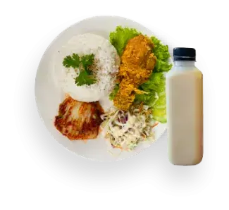 Cơm đùi gà giòn